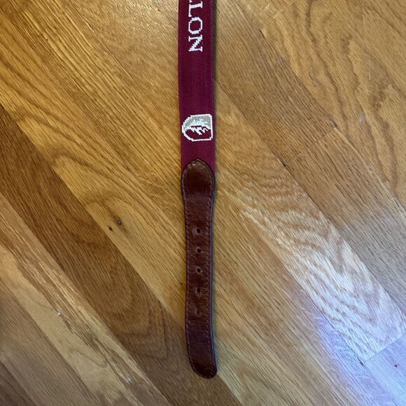 NWT Elon University Smathers & Branson Needlepoint Vintage Belt Size 32 - Picture 6 of 6